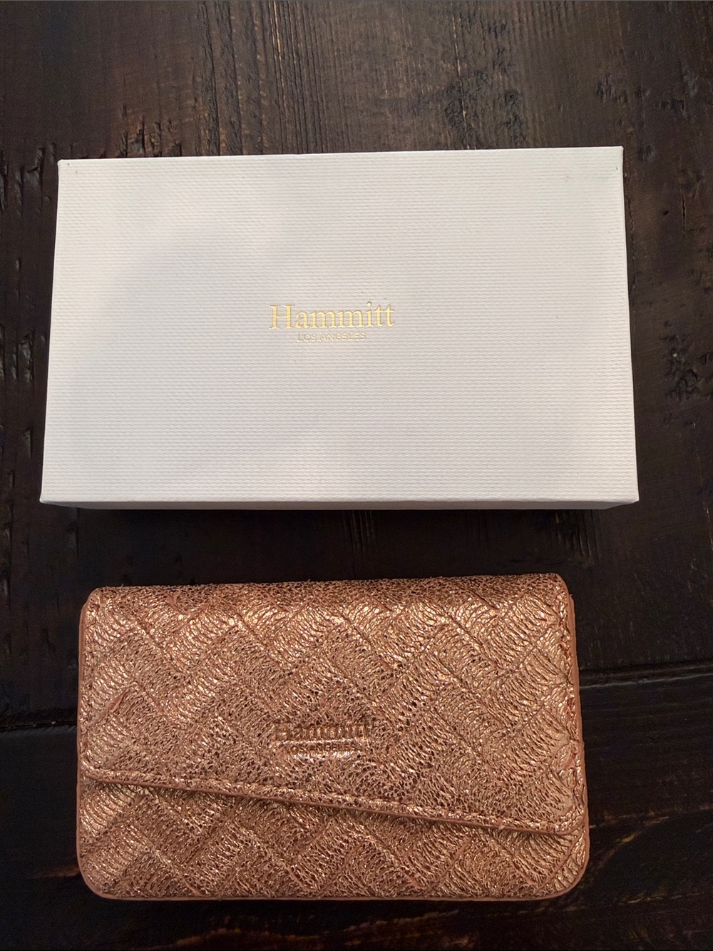 Hammitt Card Holder with box